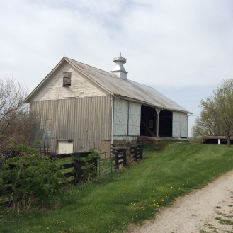 Another view of the hay barn
